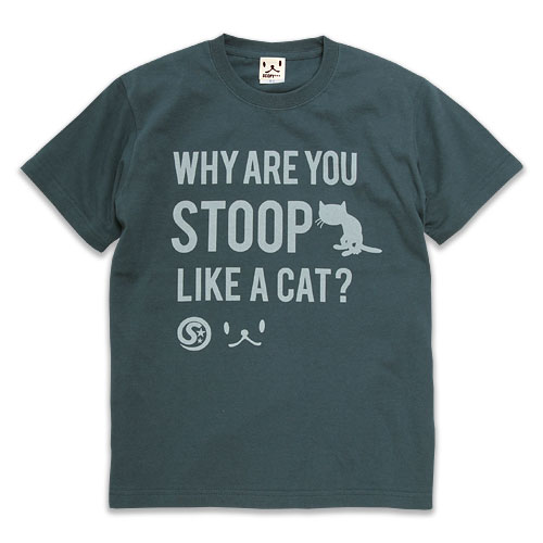 猫雑貨 猫グッズ通販 Scopy Tシャツ 猫背