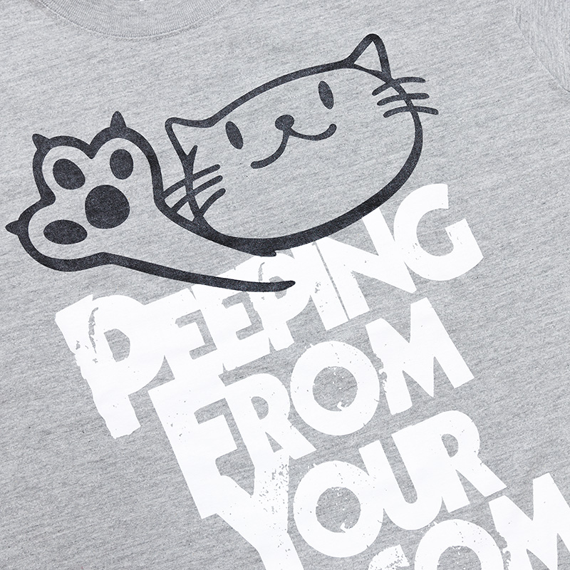 猫雑貨・猫グッズ通販【SCOPY】 - ロンT：PEEPING CAT
